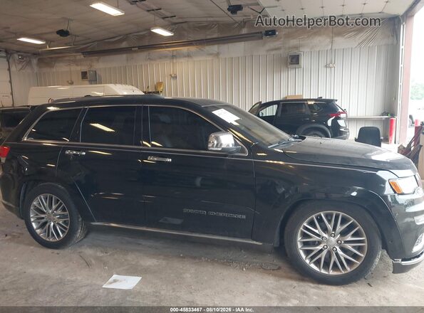 1C4RJFJG8JC209215 2018 JEEP GRAND CHEROKEE Black Rear interior view