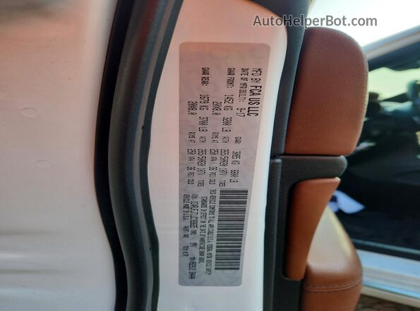 1C4RJFJT1JC183635 2018 JEEP GRAND White Вид наклейки з VIN-кодом