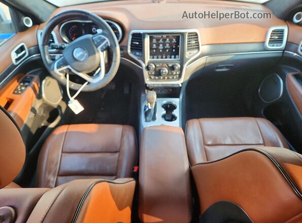 1C4RJFJT1JC183635 2018 JEEP GRAND White Вид панелі приладів