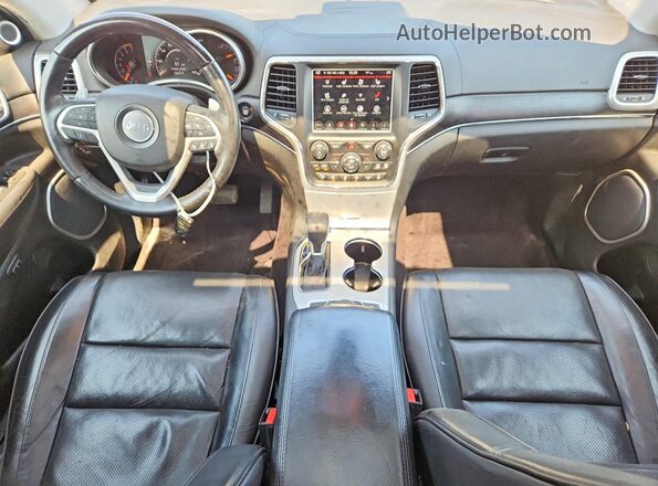 1C4RJFJT1JC422150 2018 JEEP GRAND Black Вид панелі приладів