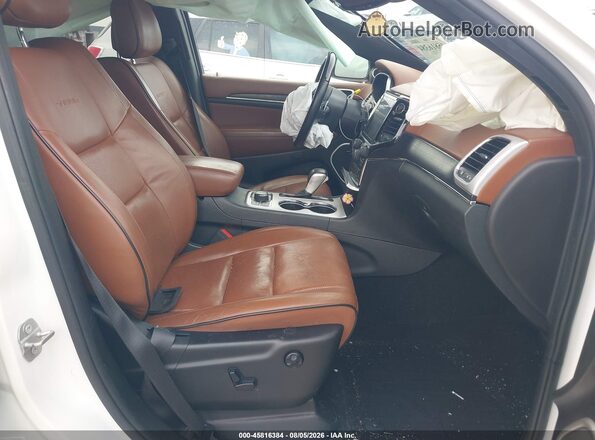 1C4RJFJT1KC655382 2019 JEEP GRAND CHEROKEE White Widok wnętrza z przodu