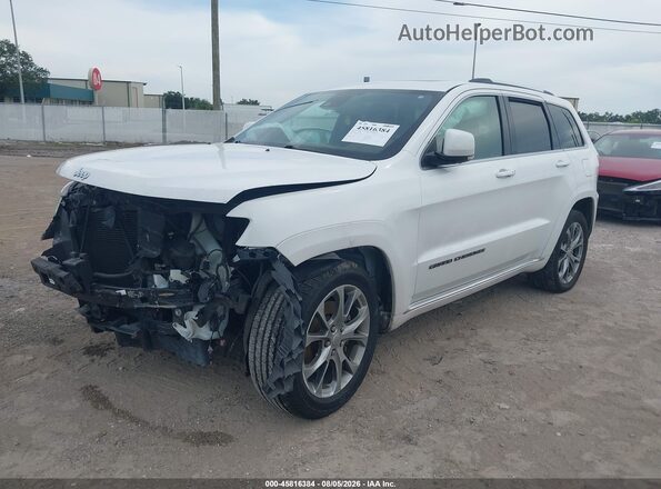 1C4RJFJT1KC655382 2019 JEEP GRAND CHEROKEE White Przód lewy
