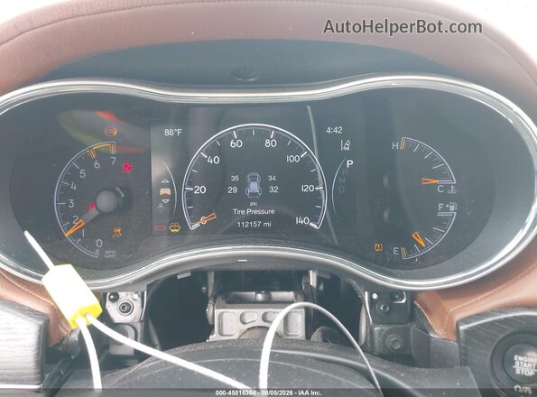 1C4RJFJT1KC655382 2019 JEEP GRAND CHEROKEE White Widok tylnych siedzeń