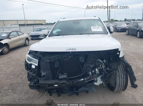 1C4RJFJT1KC655382 2019 JEEP GRAND CHEROKEE White Widok zestawu wskaźników