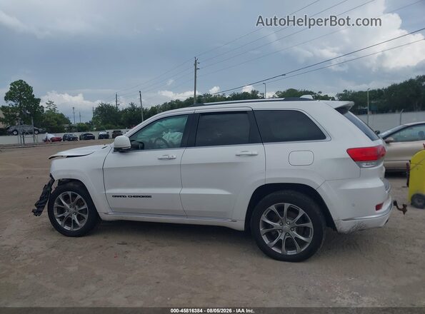 1C4RJFJT1KC655382 2019 JEEP GRAND CHEROKEE White Widok wnętrza 360 stopni