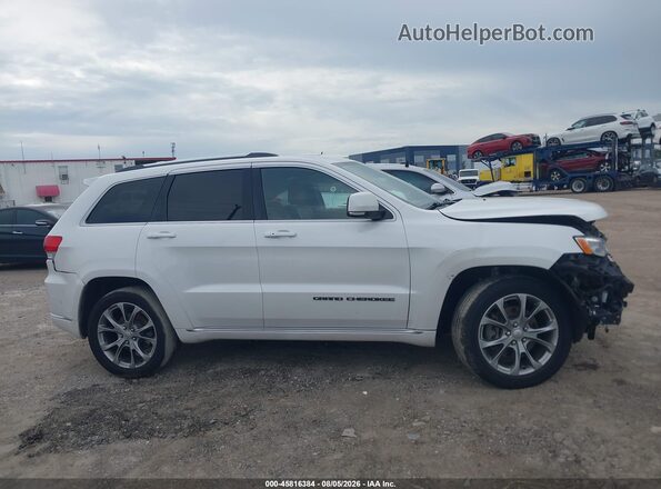 1C4RJFJT1KC655382 2019 JEEP GRAND CHEROKEE White Widok wnętrza z tyłu
