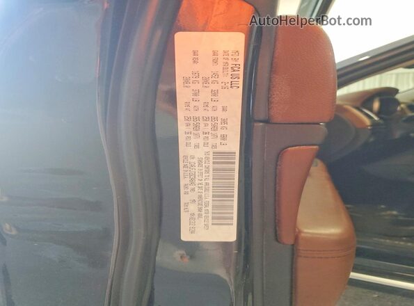 1C4RJFJT2GC346043 2016 JEEP GRAND Black VIN კოდის სტიკერის ხედი