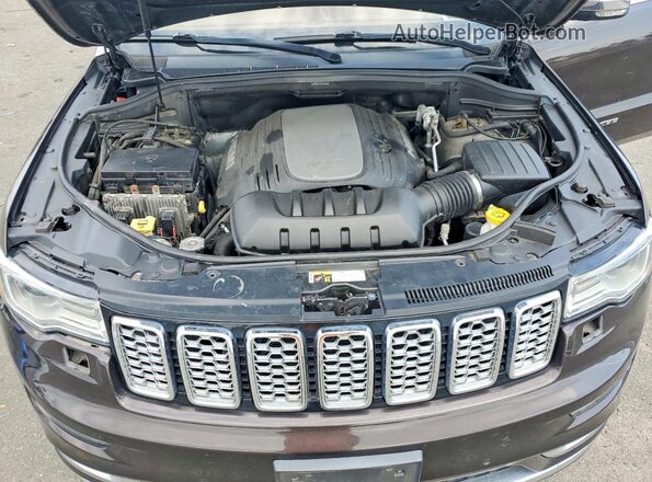 1C4RJFJT2HC850366 2017 JEEP GRAND Black Вид підкапотного простору