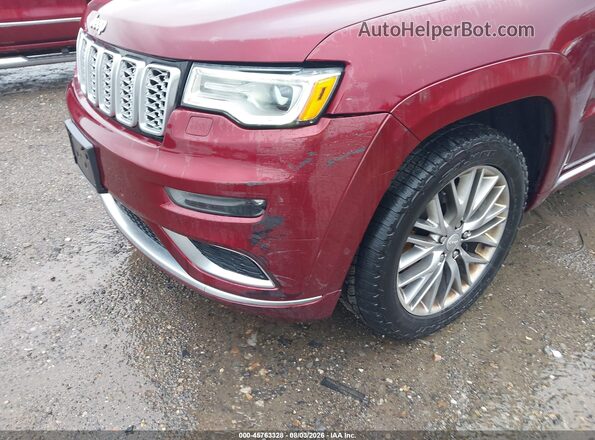 1C4RJFJT2JC155262 2018 JEEP GRAND CHEROKEE Red Vista frontal