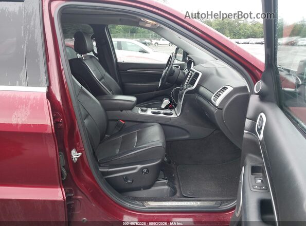 1C4RJFJT2JC155262 2018 JEEP GRAND CHEROKEE Red Vista interior delantera