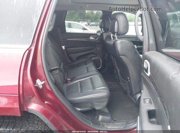 1C4RJFJT2JC155262 2018 JEEP GRAND CHEROKEE Red Vista de la etiqueta del VIN