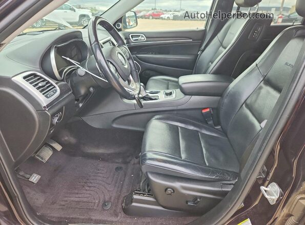1C4RJFJT3JC396442 2018 JEEP GRAND Black წინა სალონის ხედი