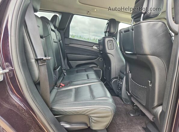 1C4RJFJT3JC396442 2018 JEEP GRAND Black უკანა სალონის ხედი