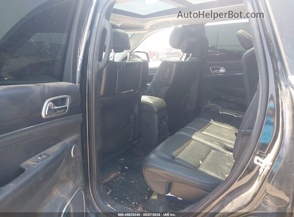 1C4RJFJT5HC942149 2017 JEEP GRAND CHEROKEE Black Widok naklejki z numerem VIN