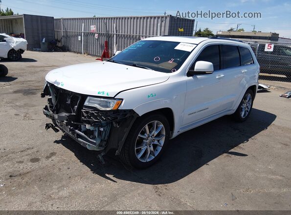 1C4RJFJT7GC349181 2016 JEEP GRAND CHEROKEE White წინა მარცხენა ხედი სამი მეოთხედიდან