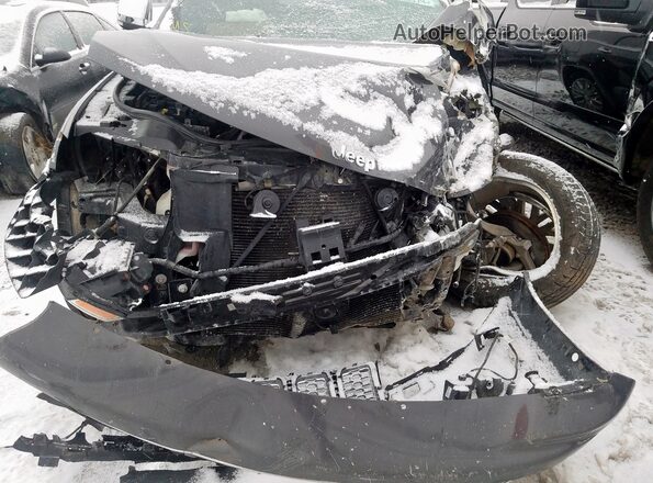 1C4RJFJT8HC623618 2017 JEEP GRAND Gray Սարքավորումների վահանակի տեսք