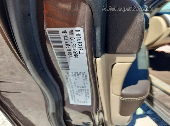 1C4RJFJT8MC591943 2021 JEEP GRAND Brown Widok naklejki z numerem VIN