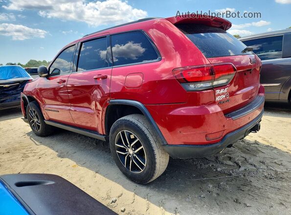1C4RJFLG1HC610399 2017 JEEP GRAND Red Trasero izquierdo