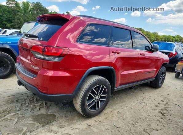 1C4RJFLG1HC610399 2017 JEEP GRAND Red Trasero derecho