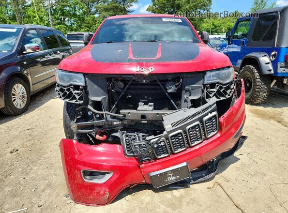 1C4RJFLG1HC610399 2017 JEEP GRAND Red Vista frontal