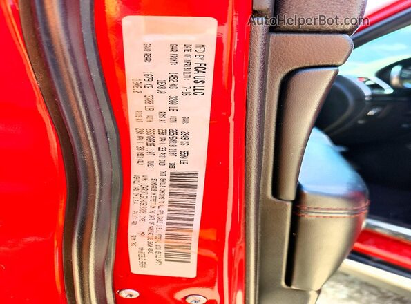 1C4RJFLG1HC610399 2017 JEEP GRAND Red Vista de la etiqueta del VIN