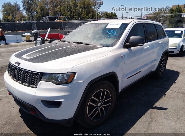 1C4RJFLG1HC662227 2017 JEEP GRAND CHEROKEE White წინა მარცხენა ხედი სამი მეოთხედიდან