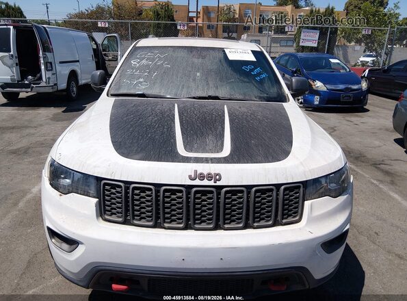 1C4RJFLG1HC662227 2017 JEEP GRAND CHEROKEE White ხელსაწყოთა პანელის ხედი