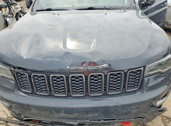 1C4RJFLG1JC411357 2018 JEEP GRAND Black Widok komory silnika