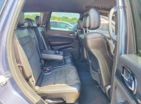 1C4RJFLG1LC263018 2020 JEEP GRAND Blue Rear interior view