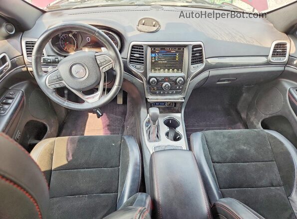1C4RJFLG2HC746184 2017 JEEP GRAND Red Widok deski rozdzielczej