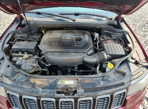 1C4RJFLG2HC746184 2017 JEEP GRAND Red Widok komory silnika