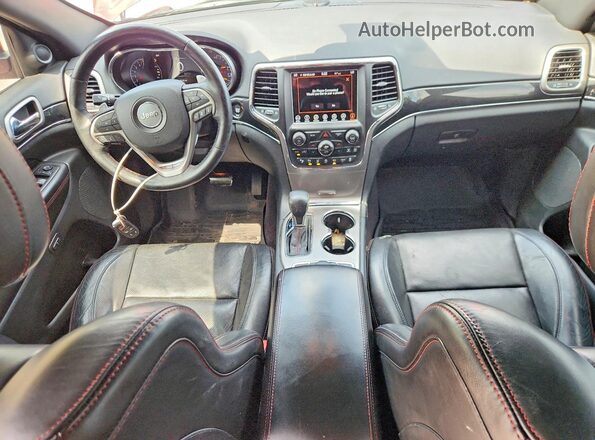 1C4RJFLG2JC189461 2018 JEEP GRAND Red Dashboard view