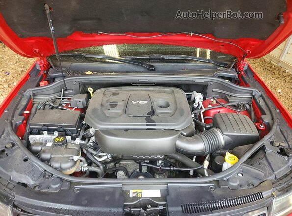 1C4RJFLG3KC574268 2019 JEEP GRAND Red ძრავის განყოფილების ხედი
