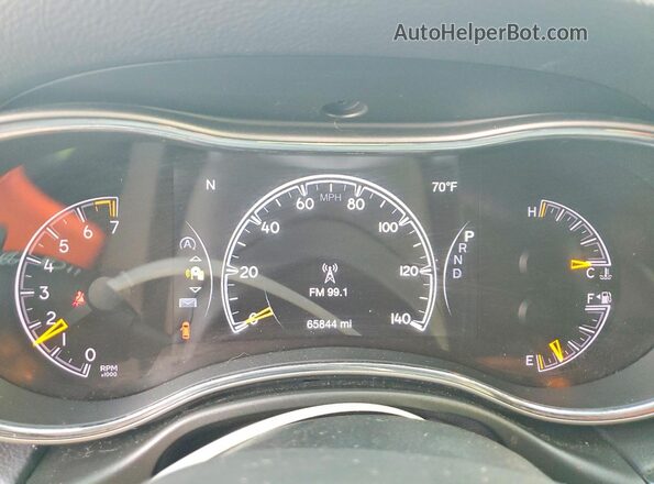 1C4RJFLG6LC103622 2020 JEEP GRAND Gray Սարքավորումների վահանակի տեսք
