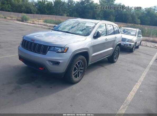 1C4RJFLG7LC330821 2020 JEEP GRAND CHEROKEE Gray Առջևի ձախ երեք քառորդ տեսարան