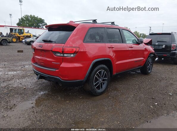 1C4RJFLGXHC790160 2017 JEEP GRAND CHEROKEE Red Tył prawy