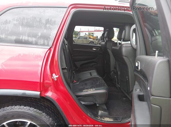 1C4RJFLGXHC790160 2017 JEEP GRAND CHEROKEE Red Widok naklejki z numerem VIN
