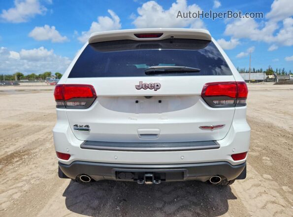 1C4RJFLMXJC423996 2018 JEEP GRAND White Rear view