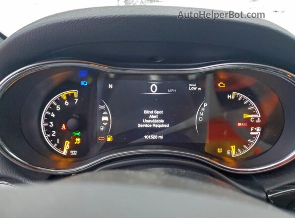 1C4RJFLT3KC674917 2019 JEEP GRAND Black Вид щитка приладів