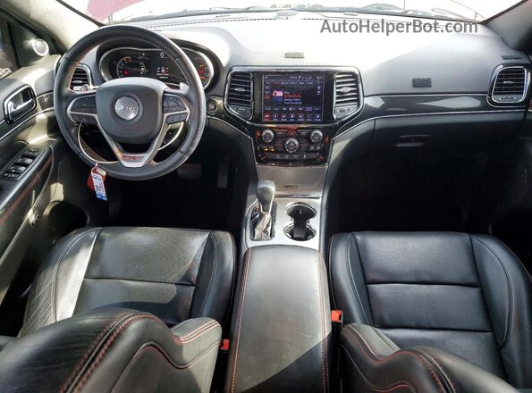1C4RJFLT4KC726765 2019 JEEP GRAND Burgundy Вид панелі приладів