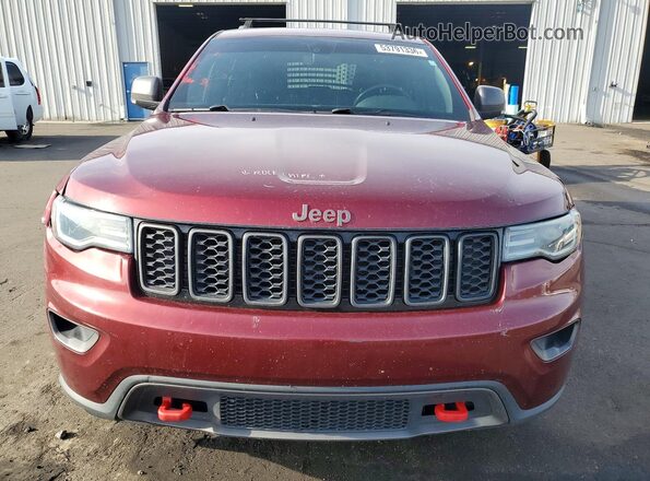 1C4RJFLT4KC726765 2019 JEEP GRAND Burgundy Вид спереду
