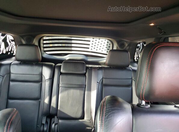 1C4RJFLT4KC726765 2019 JEEP GRAND Burgundy Вид задніх сидінь