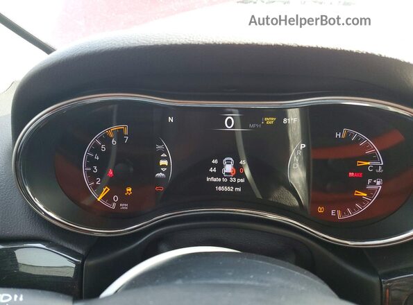1C4RJFLT4KC726765 2019 JEEP GRAND Burgundy Вид щитка приладів