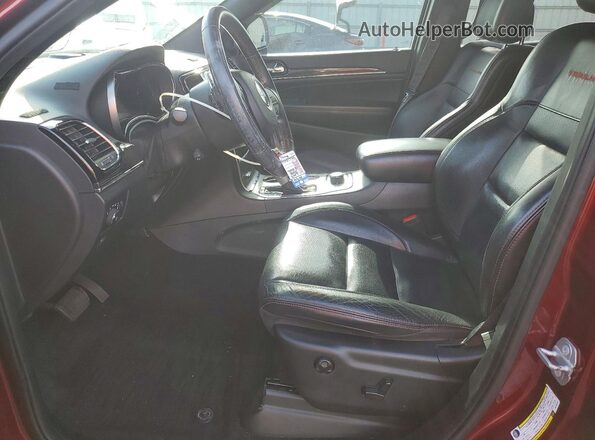 1C4RJFLT4KC726765 2019 JEEP GRAND Burgundy Вид салону спереду