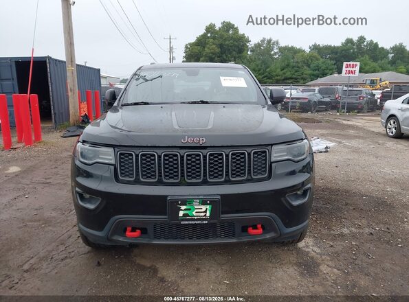1C4RJFLT8JC105348 2018 JEEP GRAND CHEROKEE Black Vista del cuadro de instrumentos