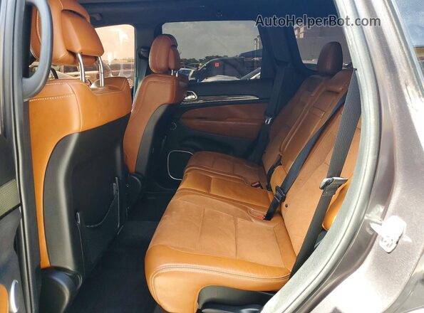 1C4RJFN94JC224001 2018 JEEP GRAND Gray Rear interior view