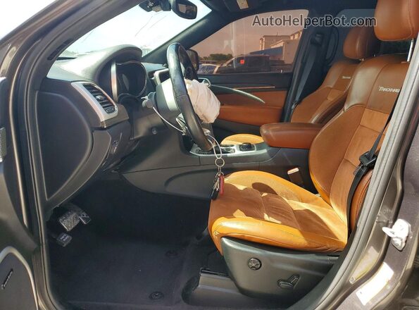 1C4RJFN94JC224001 2018 JEEP GRAND Gray Front interior view