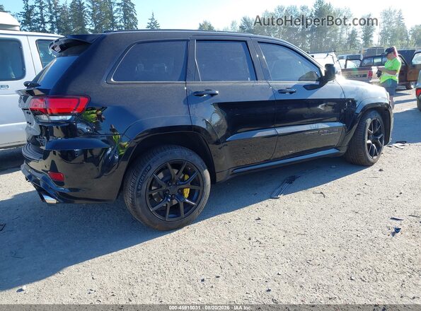 1C4RJFN99JC278944 2018 JEEP GRAND CHEROKEE Черный Задняя правая четверть