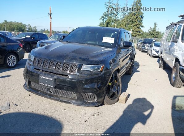 1C4RJFN99JC278944 2018 JEEP GRAND CHEROKEE Черный Передняя левая четверть