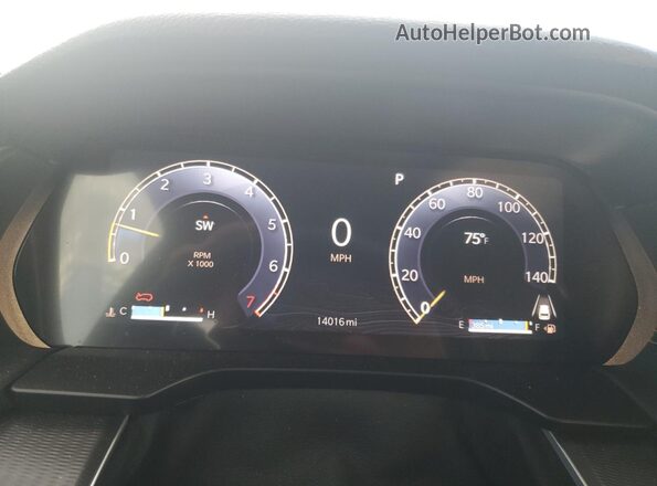 1C4RJGAG2SC296679 2025 JEEP GRAND Серебряный Вид щитка приборов